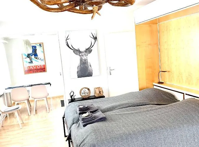 Bolgen - Close To Everything! Bolgen, Jakobshorn, Bus Stop, Train Station, Supermarket, School, Rentals, Restaurants And More! Lejlighed Davos